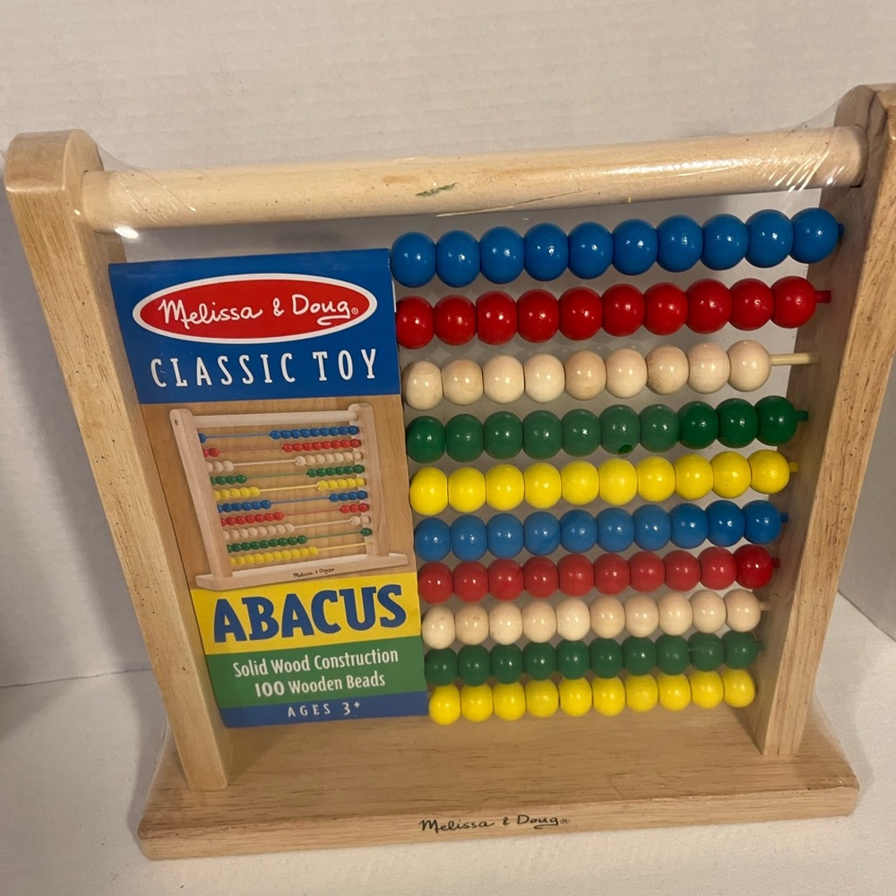 elissa & Doug Abacus Classic Wooden Toy